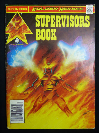 Supervisors Book: Golden Heroes Play-Aid - Games Workshop Roleplay Booklet #N8