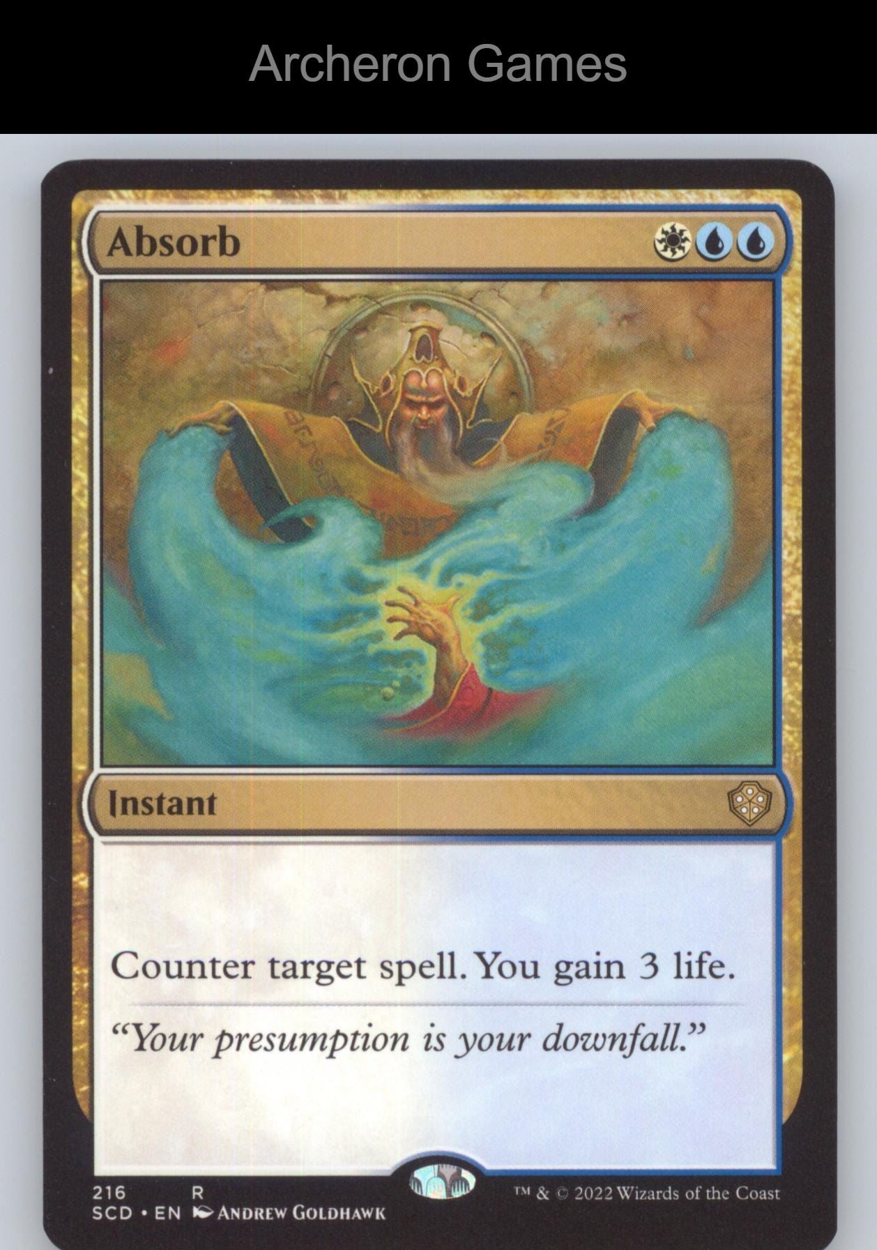 Absorb 216 R MTG Card Starter Commander Decks