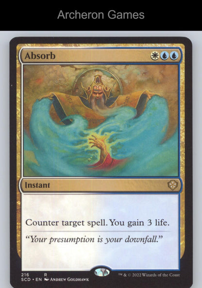 Absorb 216 R MTG Card Starter Commander Decks
