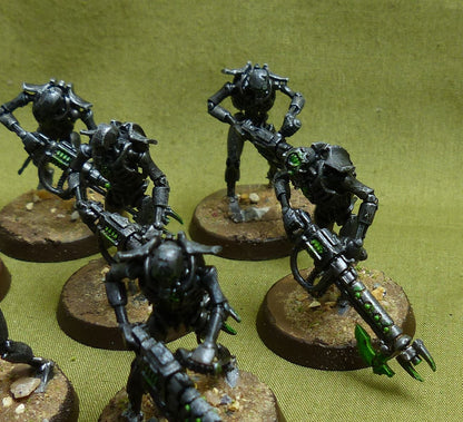 Necron Warriors painted - Necrons - Warhammer 40K #1B5