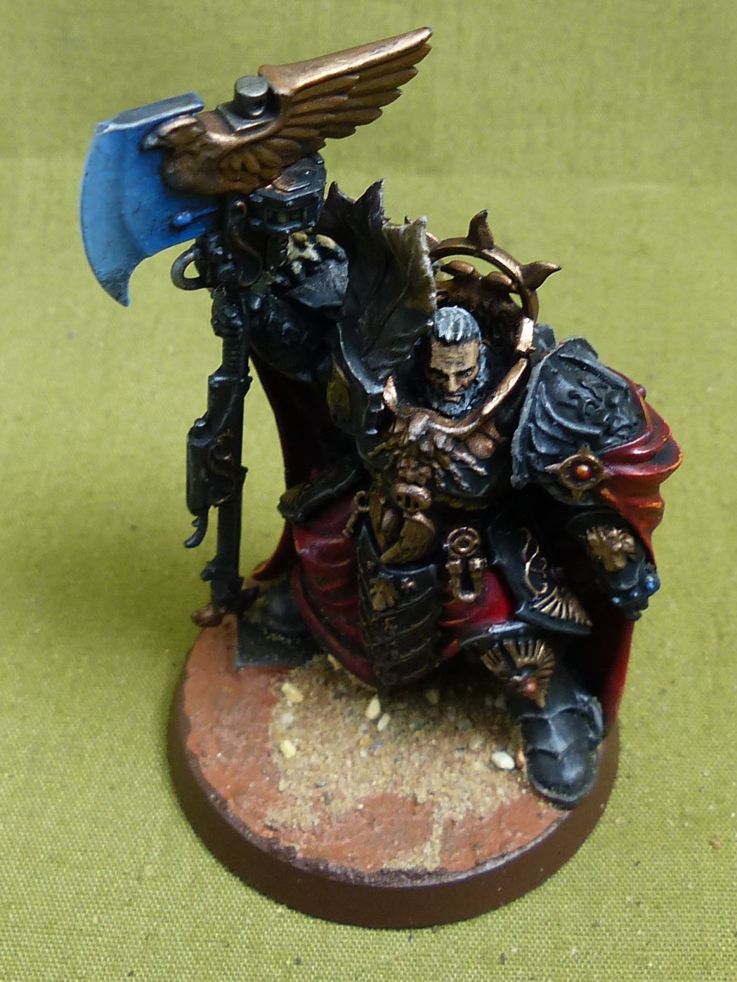 Captain-General Trajann Valoris painted - Adeptus Custodes - Warhammer 40K #1OA