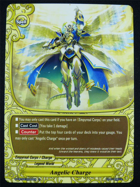 Angelic Charge S-CBT02 - Buddyfight Card #2KC
