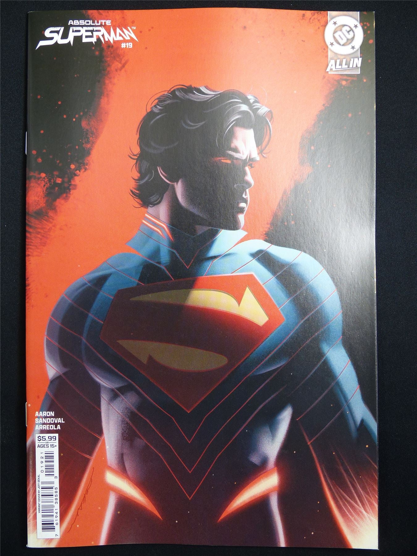 Absolute SUPERMAN #19 Cvr B - Jul 2026 DC Comic #2F