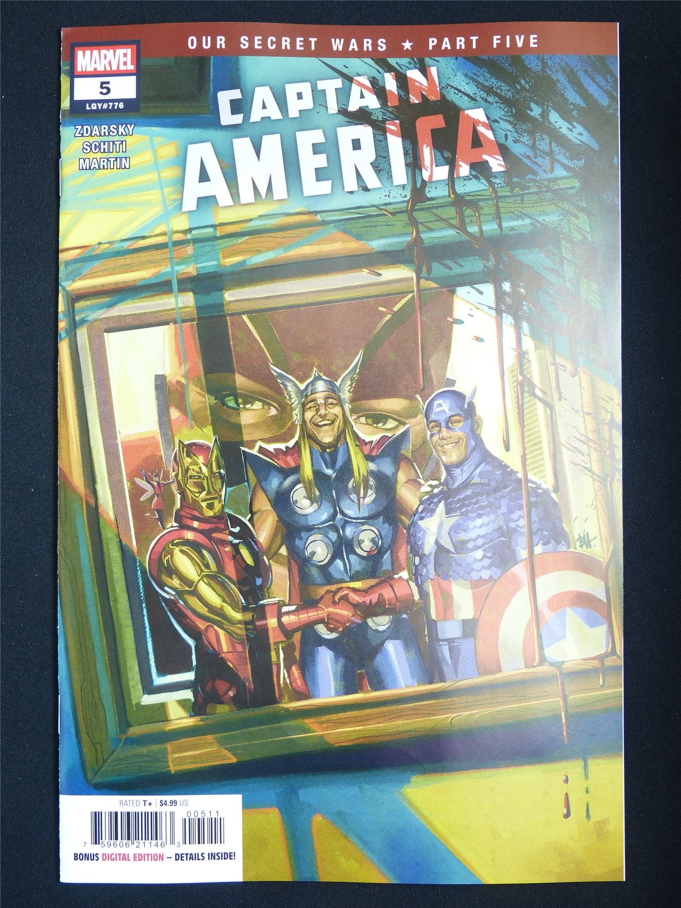 CAPTAIN America #5 - Jan 2026 Marvel Comic #6HK