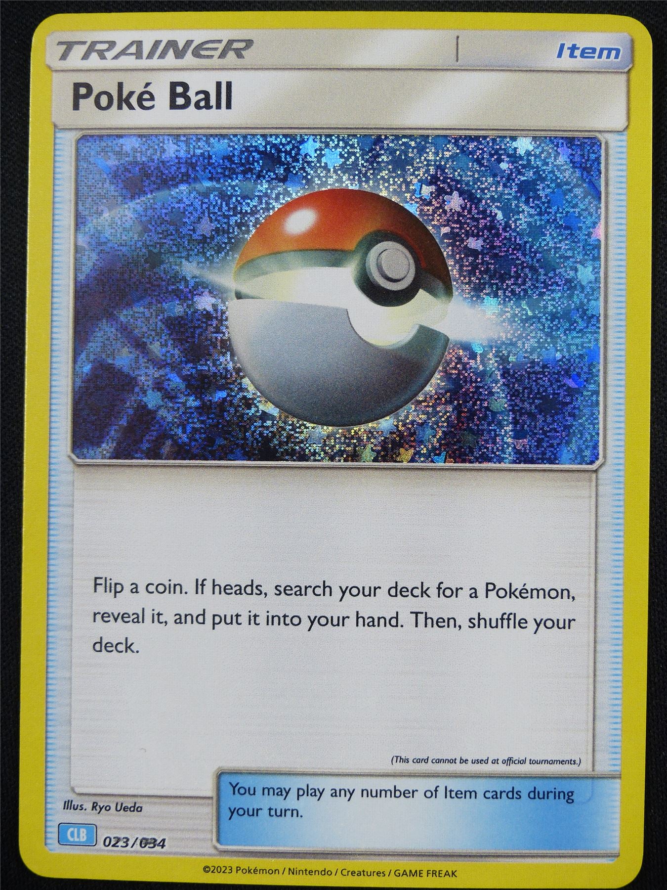 Poke Ball 021/034 Holo CLB - Classic Pokemon Card #4AP