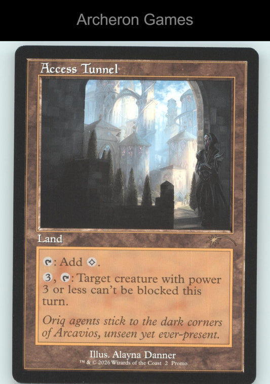 Access Tunnel 262 UC MTG Card Strixhaven: School of Mages
