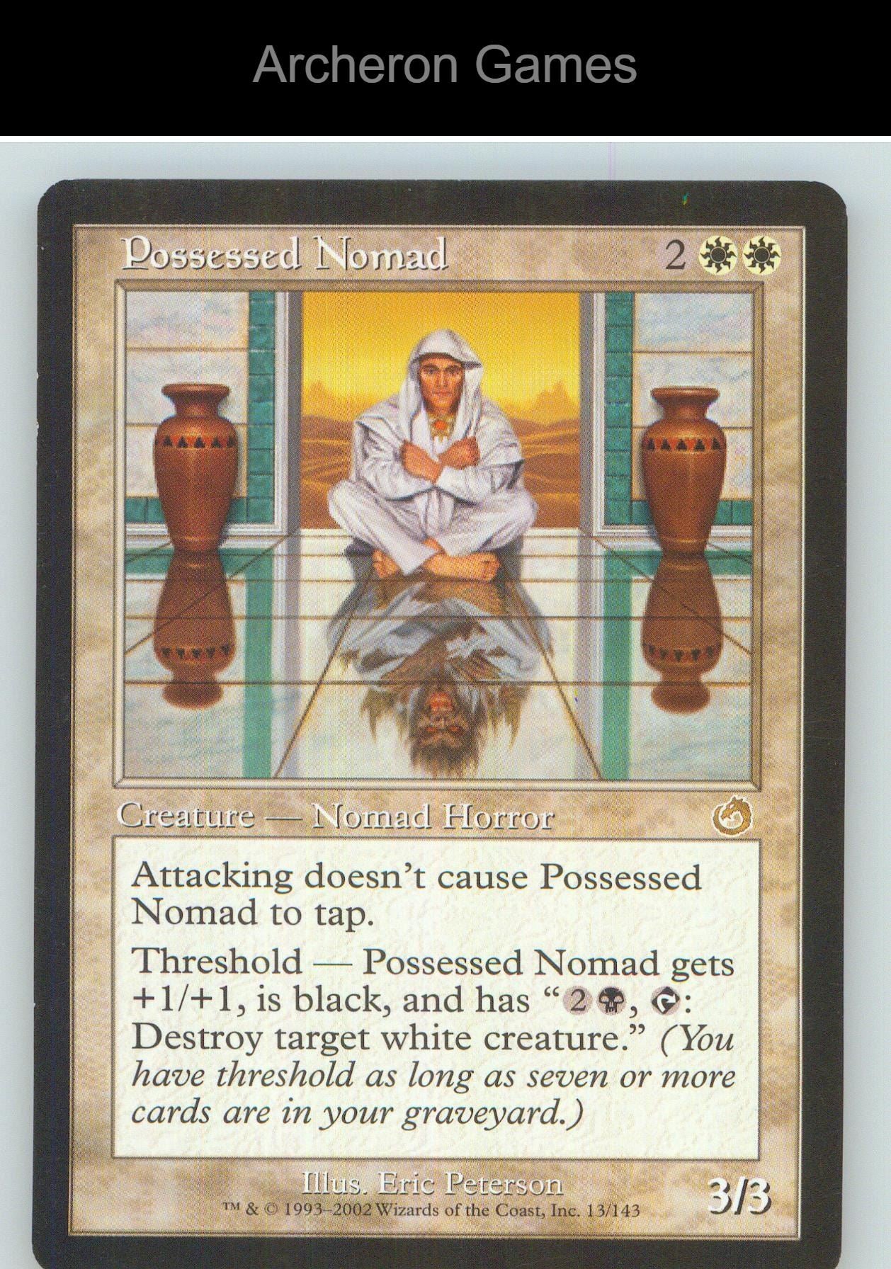 Possessed Nomad TOR 13 R MTG Card NM/EX+