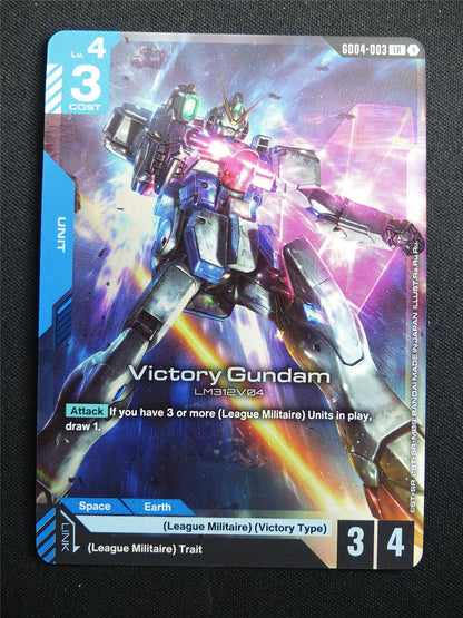 Victory Gundam GD04-003 LR Foil - Gundam Card #3JZ