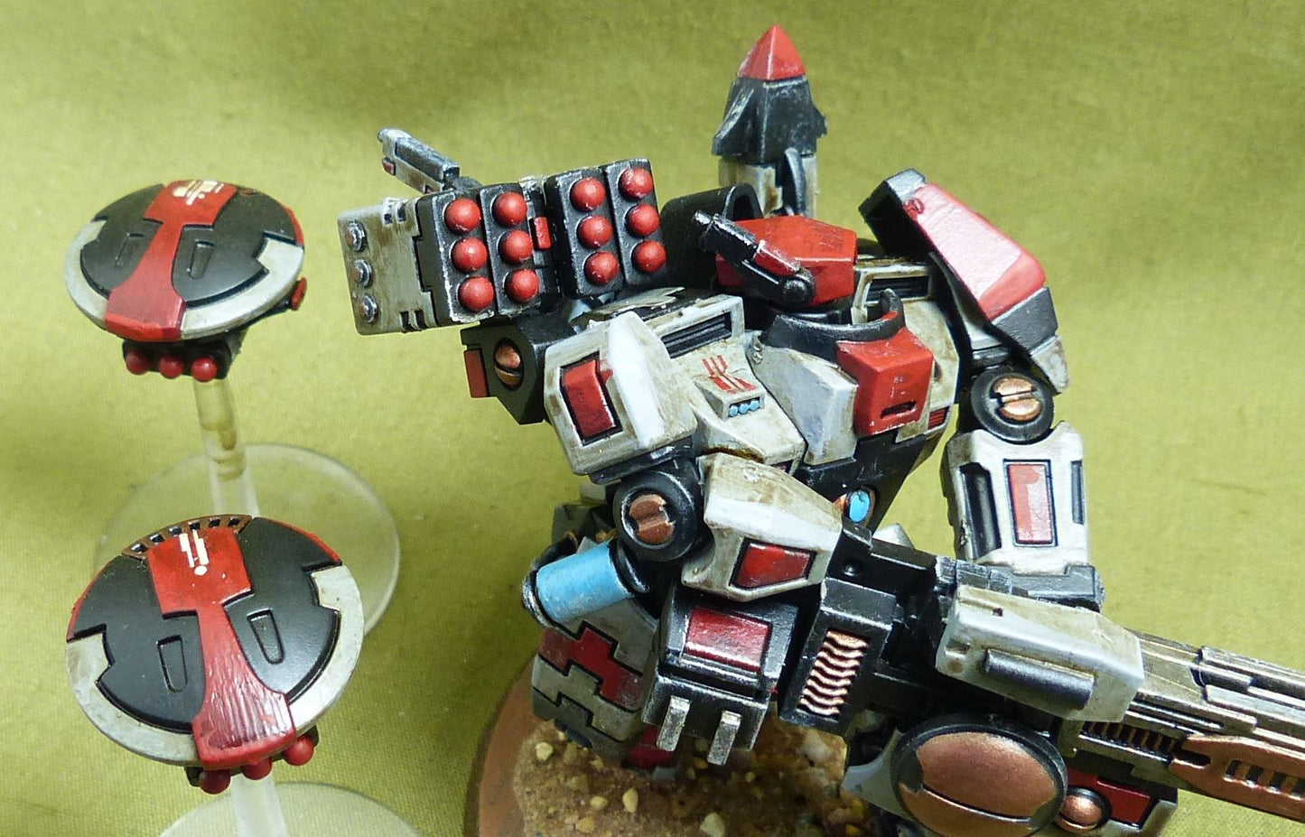 XV88 Broadside Battlesuit painted - Tau Empire - Warhammer 40K #Y3