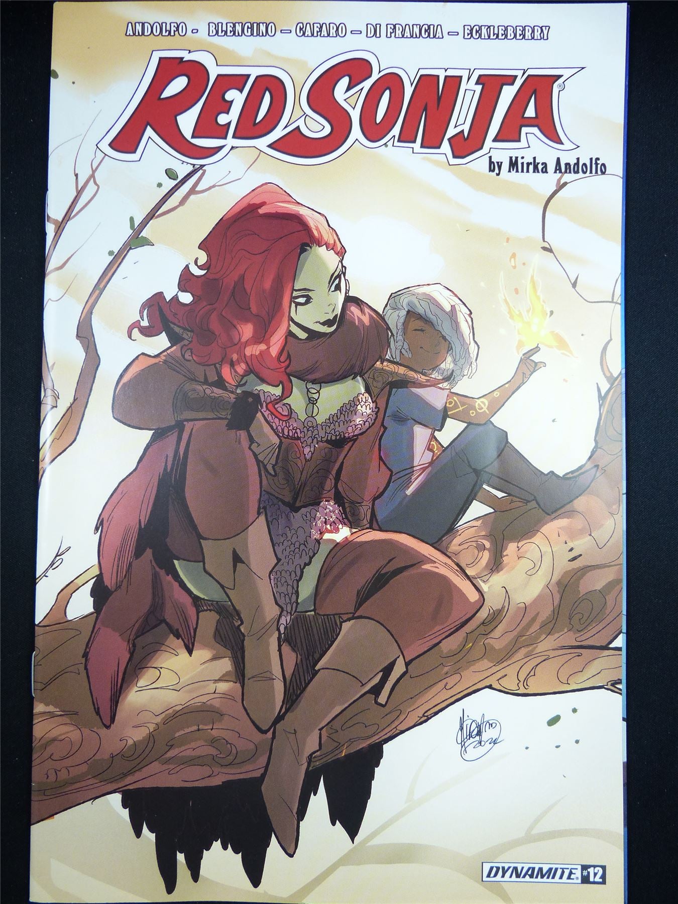 RED Sonja #12 - Dynamite Comic #J3