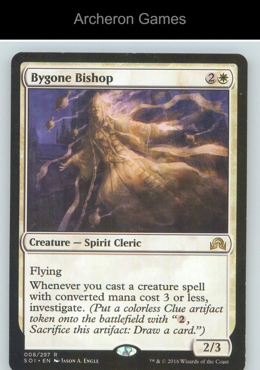 Bygone Bishop SOI 8 R MTG Card NM/EX+