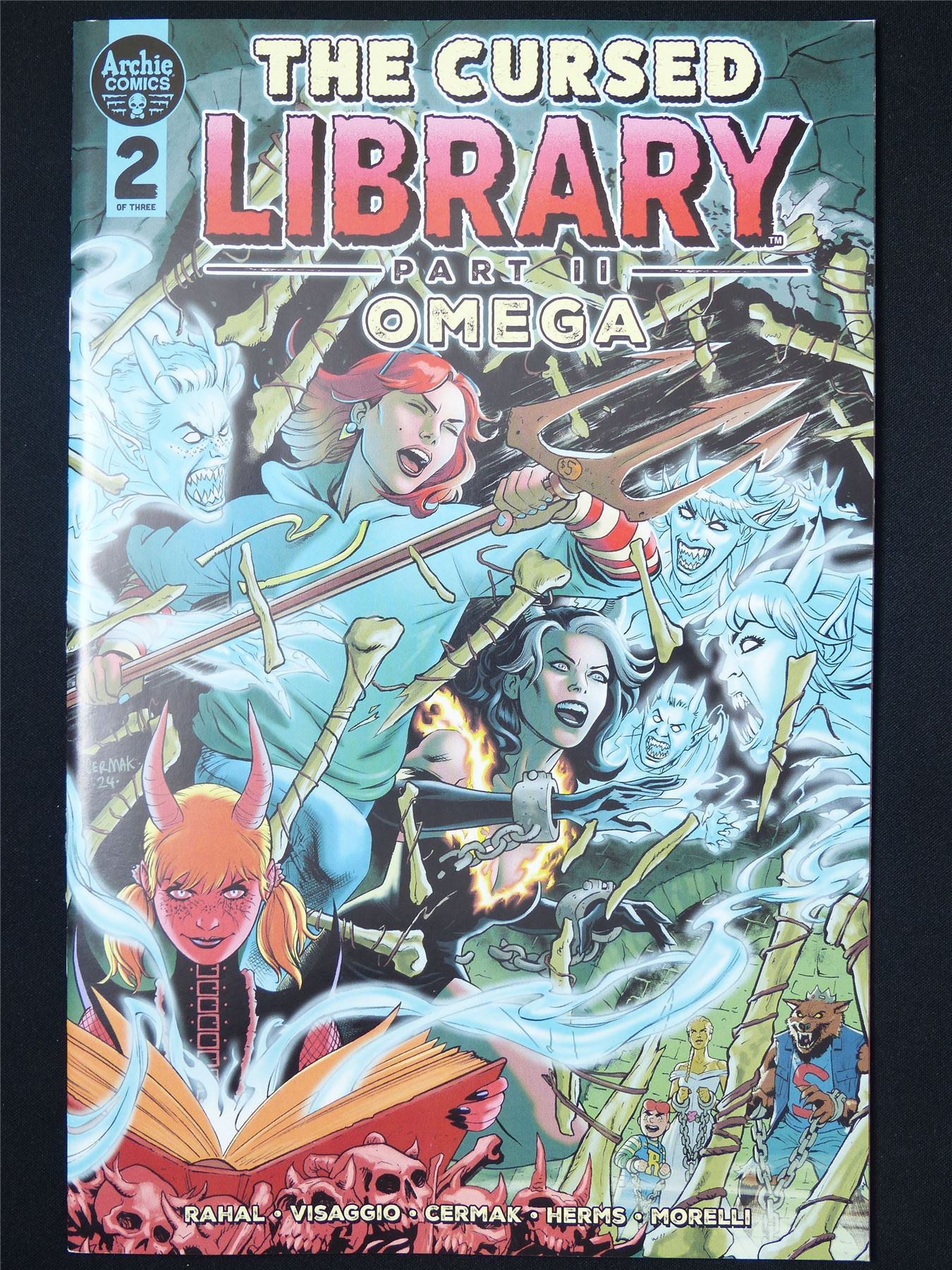 The CURSED Library part II: Omega #2 - B&B Oct 2024 Archie Comic #3D4