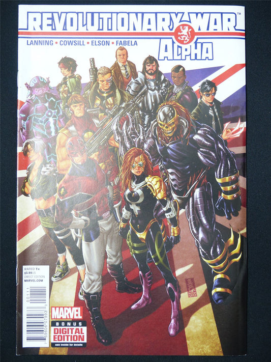 REVOLUTIONARY War: Alpha #1 - Marvel Comic #17O