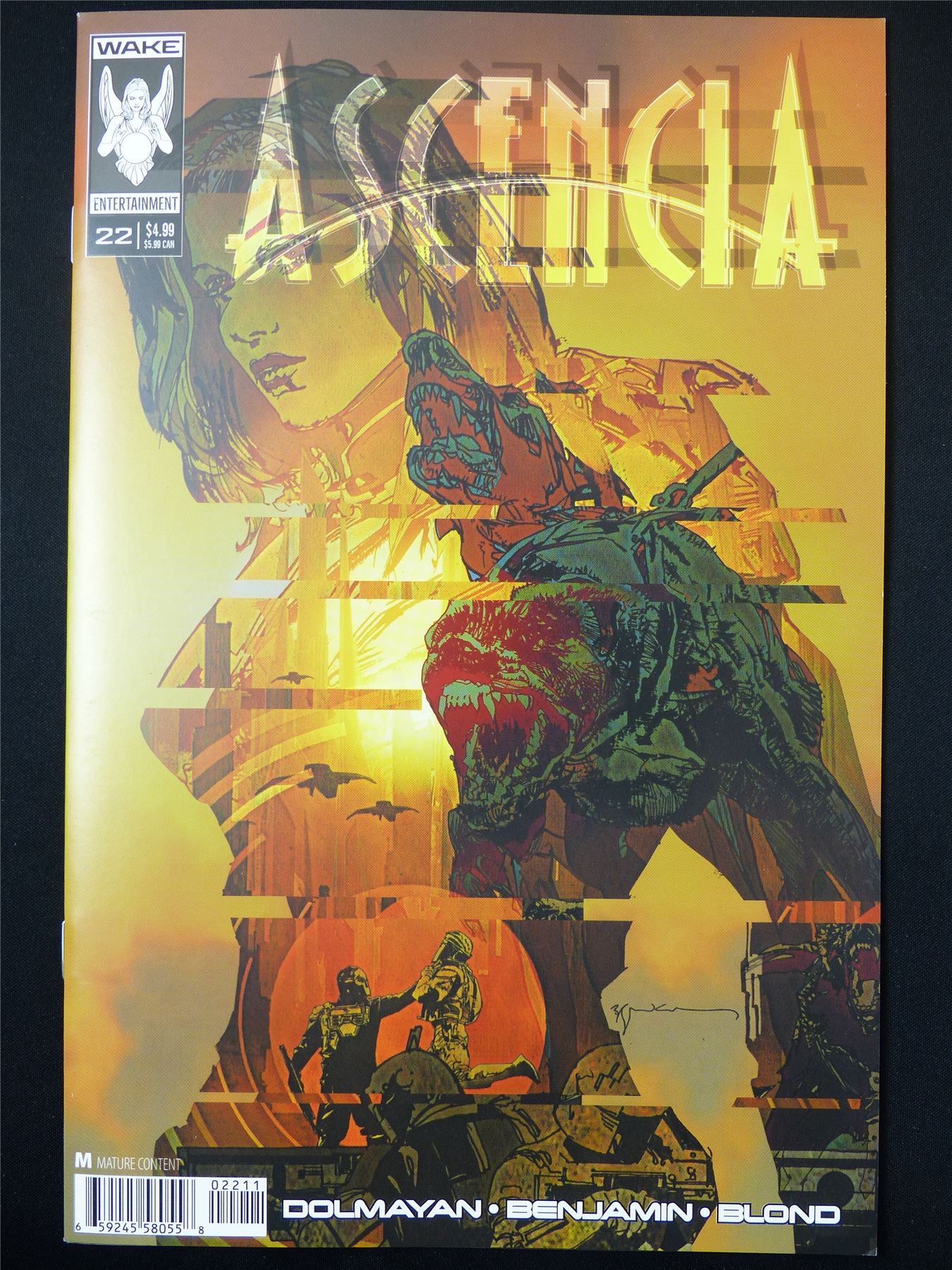 ASCENCIA #22 - May 2024 Wake Comic #MP