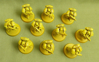 MKVI Tactical Squad set of 10 - Imperial Fists - Warhammer Horus Heresy #2NB