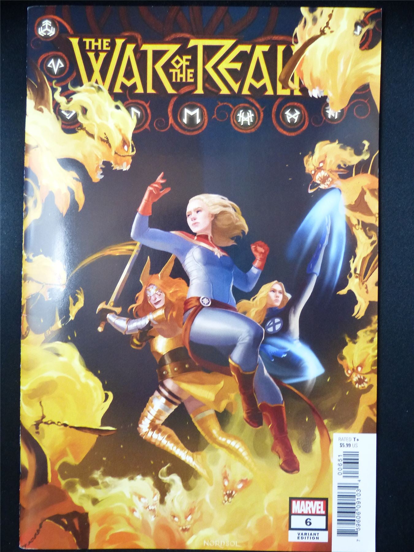 The WAR of the Realms #6 Irina Nordsol Variant 1:50 - Marvel Comic #RD