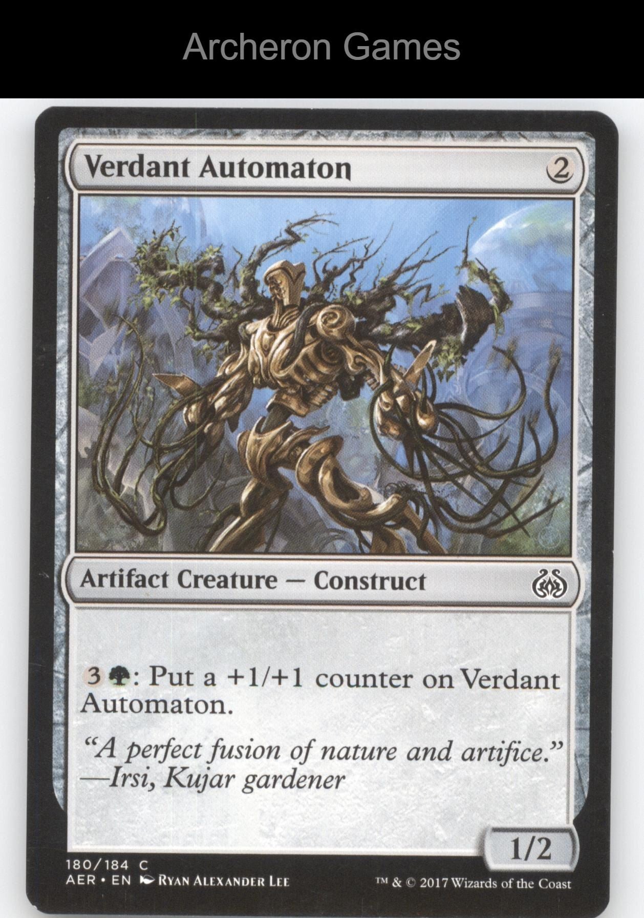 Verdant Automaton 180 C MTG Card Aether Revolt