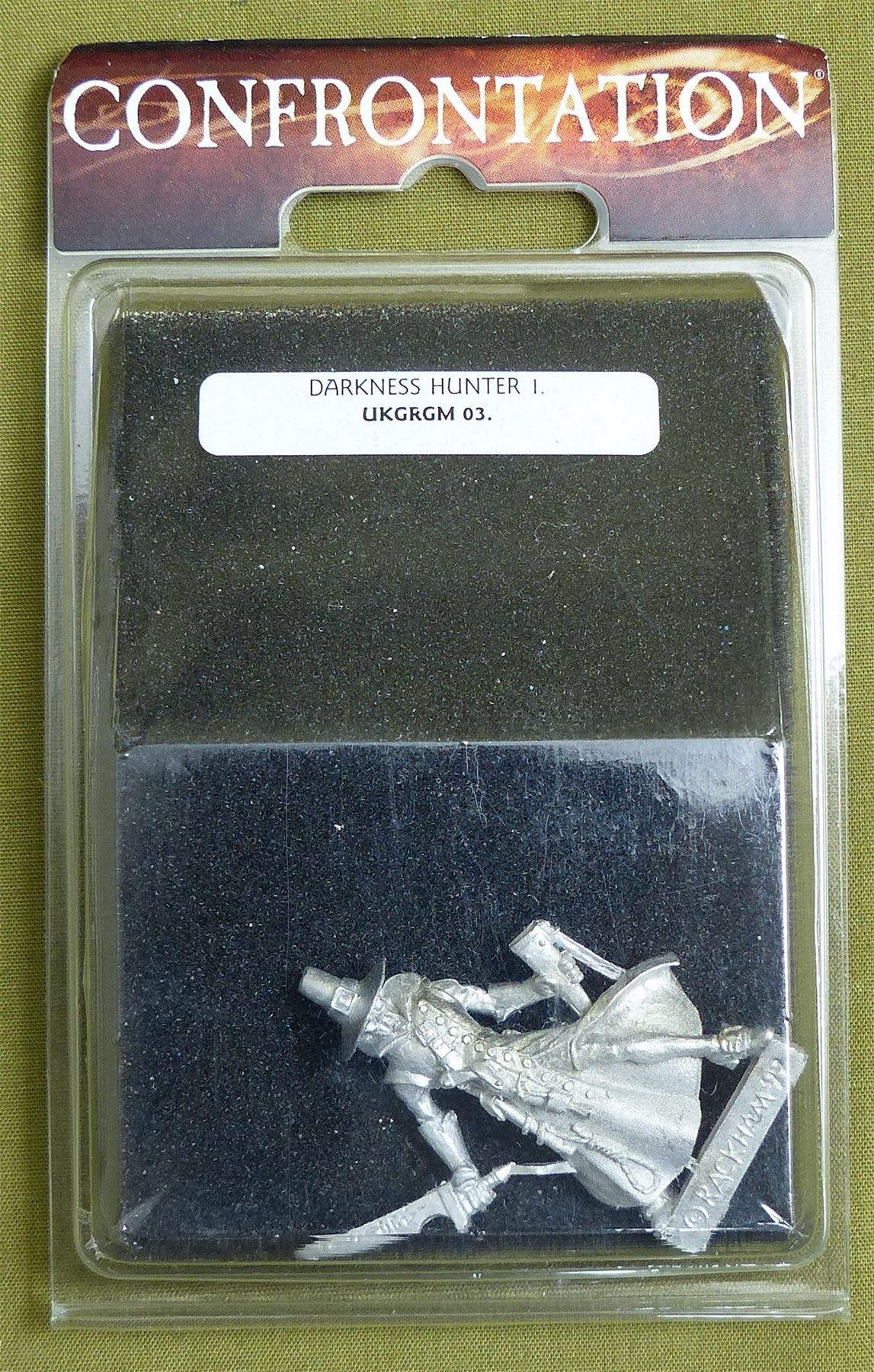 Confrontation: Darkness Hunter Blister - Rackham Metal Minis OOP #263