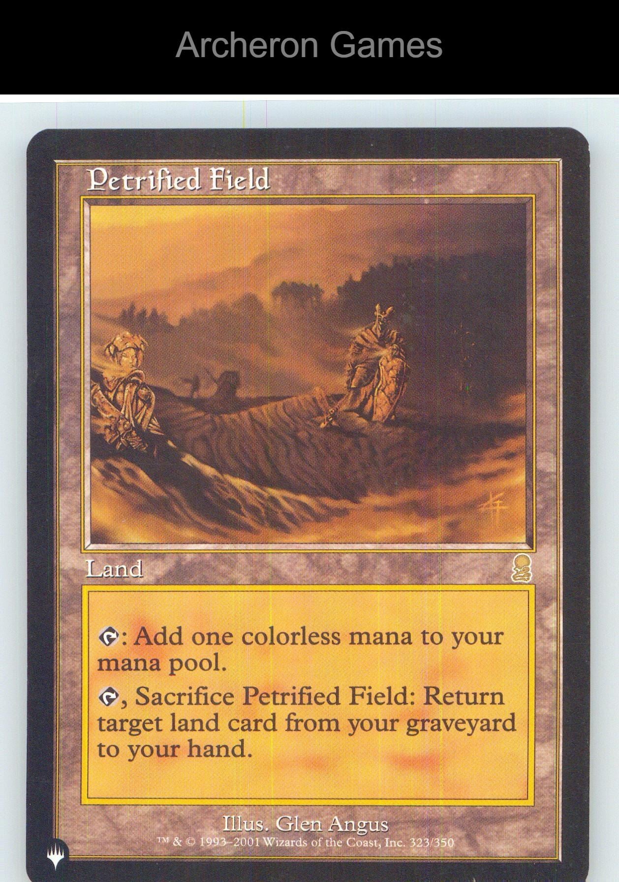 Petrified Field ODY 323 R MTG Card NM/EX+