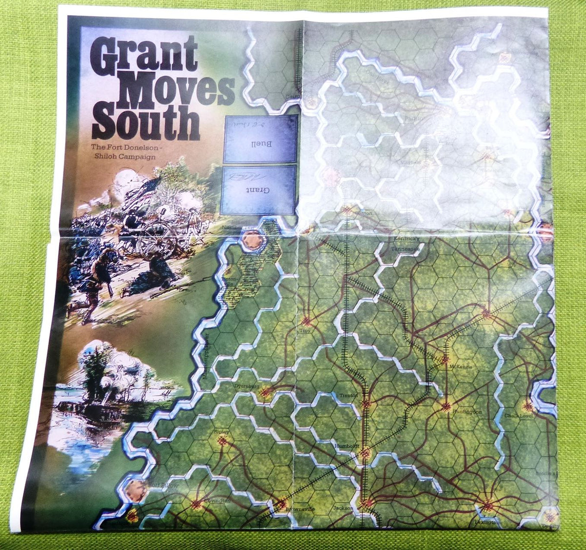 Grant Moves South - The Fort Donelson Shiloh Campaign Box Set #70