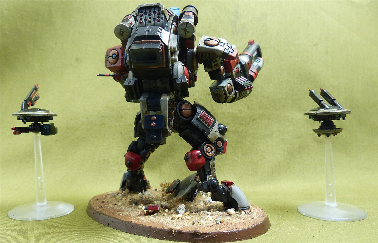 XV95 Ghostkeel Battlesuit painted - Tau Empire - Warhammer 40K #Y9