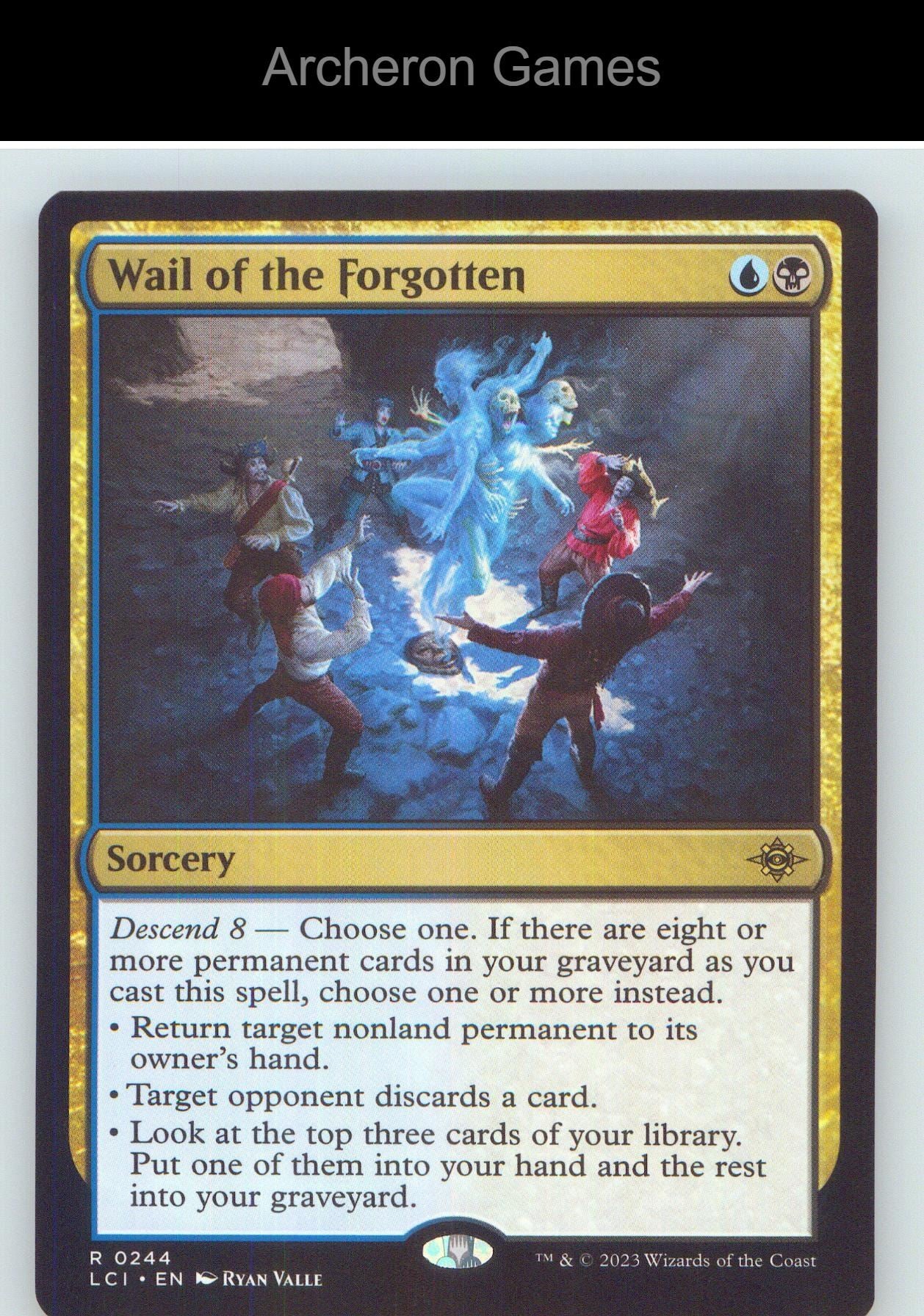 Wail of the Forgotten LCI 244 R MTG Card NM/EX+