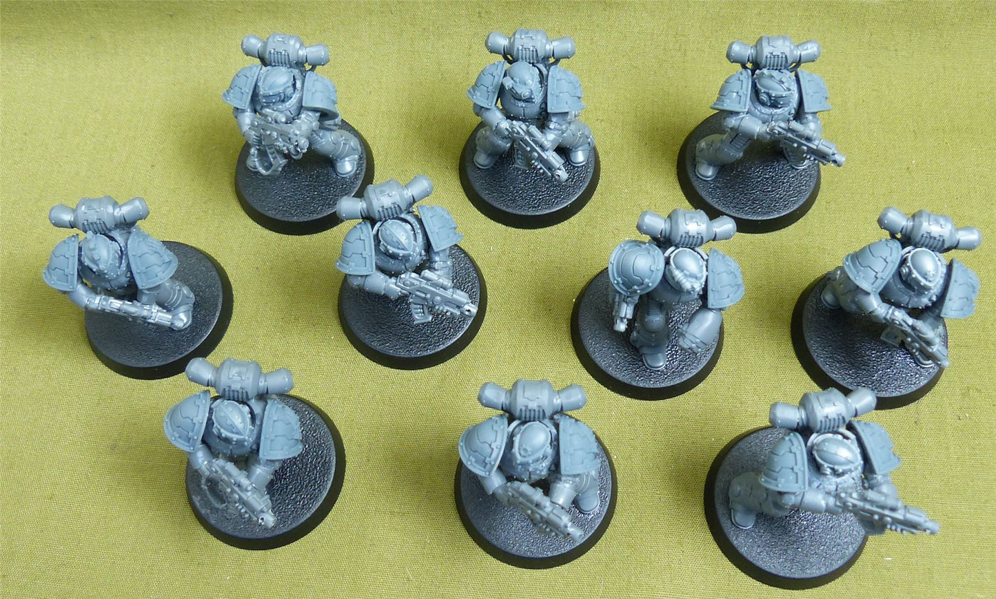MKII Tactical Squad set of 10 - Astartes - Warhammer Horus Heresy #P4