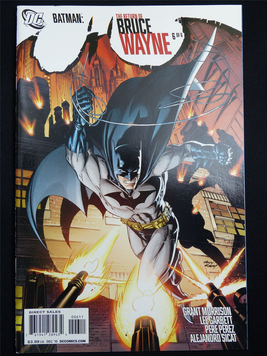 BATMAN: The Return of Bruce Wayne #6 - B&B DC Comic #2IK