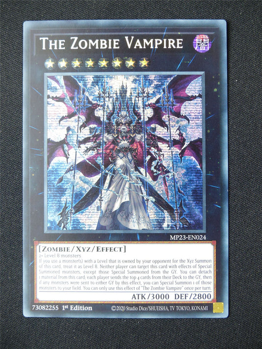 The Zombie Vampire MP23 Secret Rare - 1st ed Yugioh Card #939