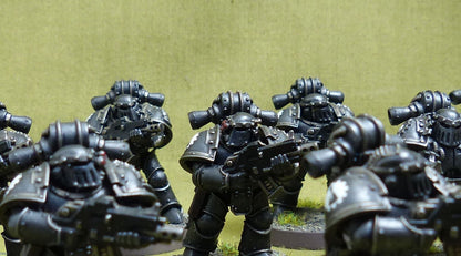 MKIII Tactical Squad set of 10 painted - Iron Hands - Warhammer Horus Heresy #2QJ