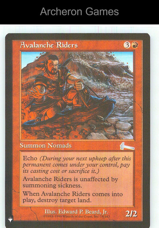 Avalanche Riders ULG 74 UC MTG Card NM/EX+