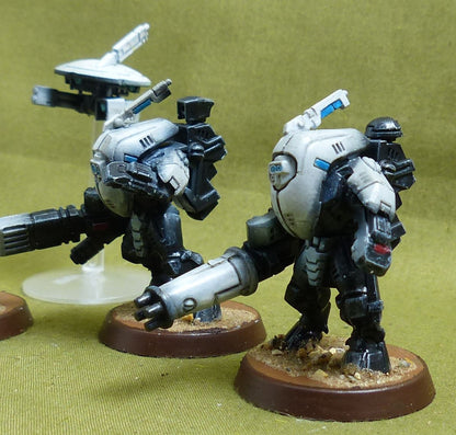 Stealth Battlesuits painted - Tau Empire - Warhammer 40K #2YF