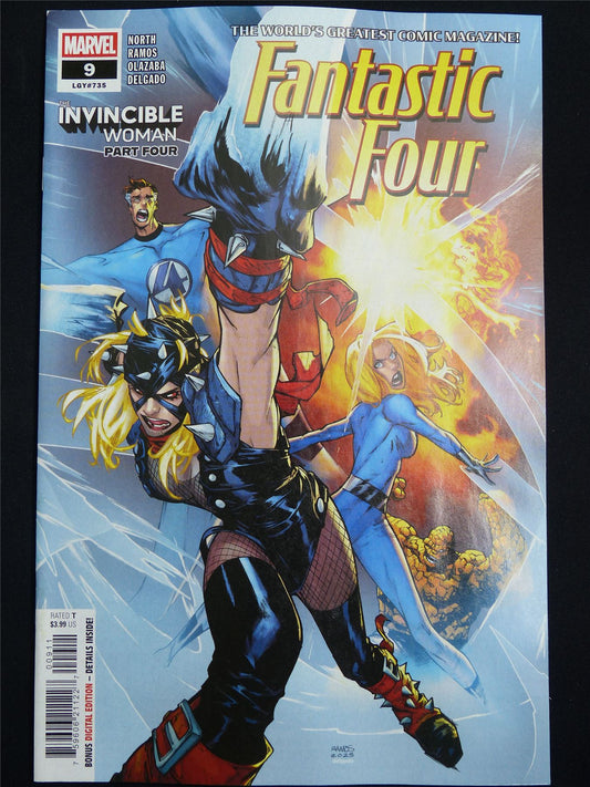 FANTASTIC Four #9 Cvr A - May 2026 Marvel Comic #3ZN