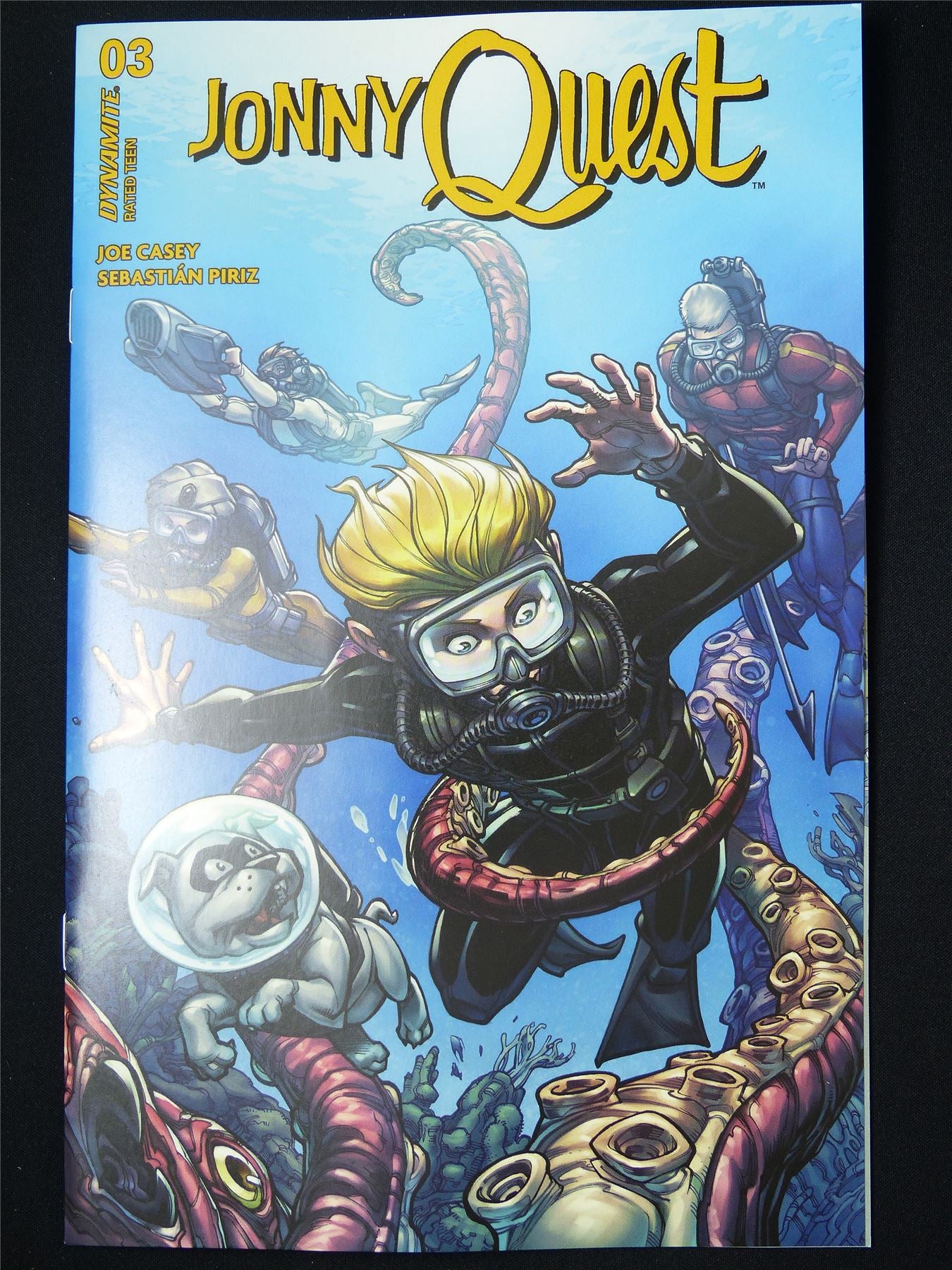 JONNY Quest #3 - B&B Oct 2024 Dynamite Comic #2IX