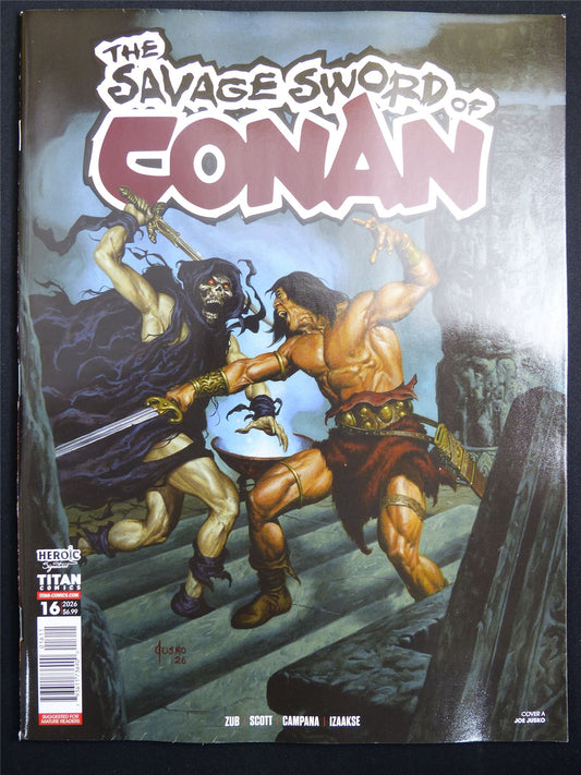 The Savage Sword of CONAN #16 Cvr A Magazine Comic #4KY