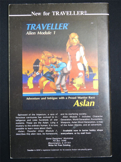 The Journal of the Travellers' Aid Society #21 - Roleplaying Booklet #2TK