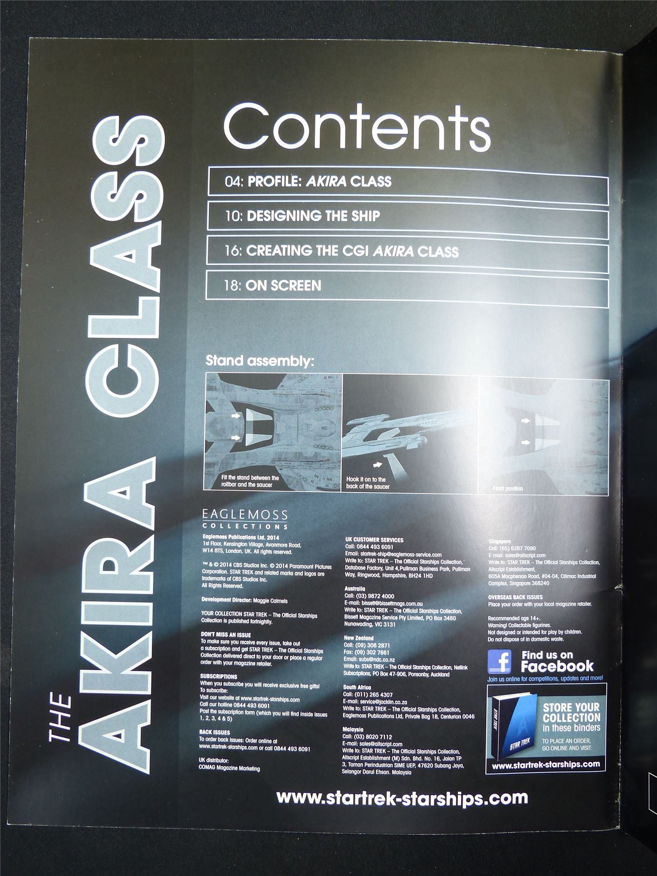 Star Trek The official Starships Collection #12 - Eaglemoss Magazine #2WW