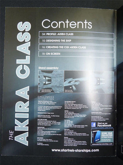 Star Trek The official Starships Collection #12 - Eaglemoss Magazine #2WW