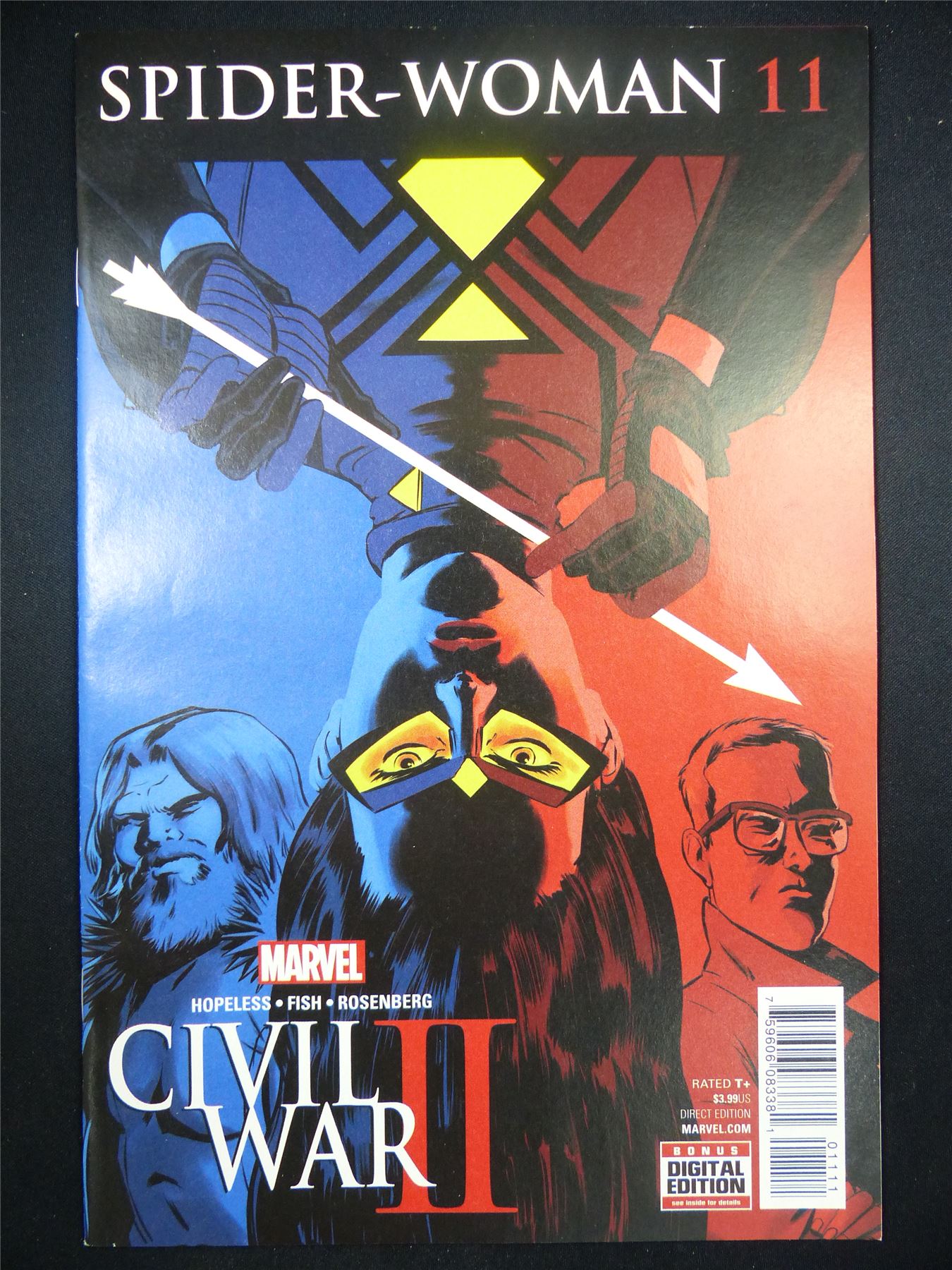 SPIDER-WOMAN #11 - Civil War 2 - Marvel Comic #GP