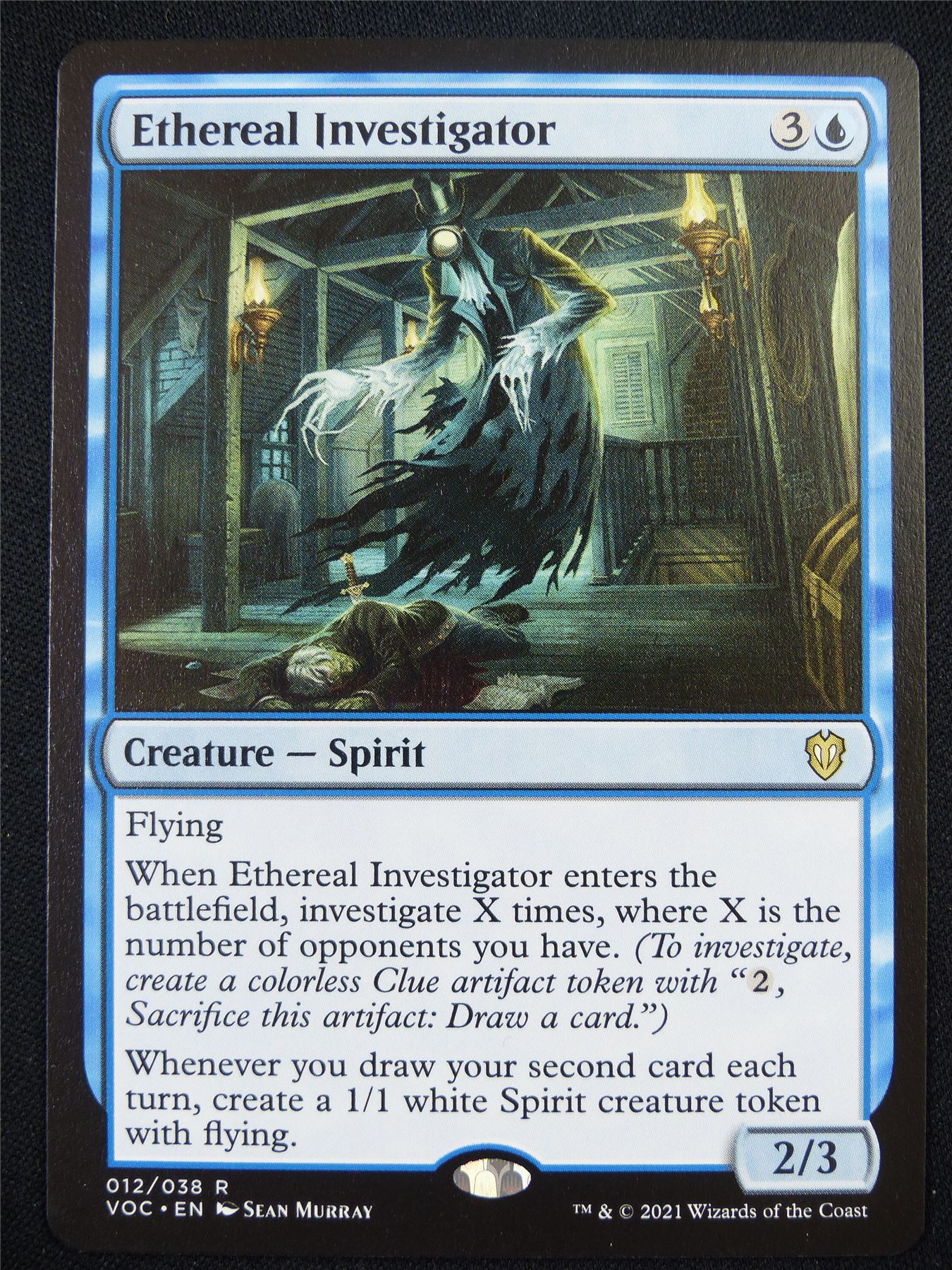 Ethereal Investigator - VOC - Mtg Card #WB