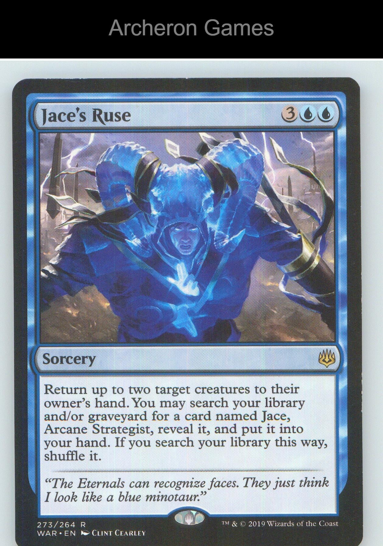 Jace's Ruse WAR 273 R MTG Card NM/EX+