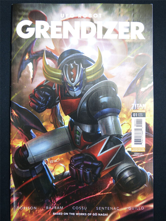 UFO Robot Grendizer #1 Cvr A - Aug 2026 Titan Comic #35O