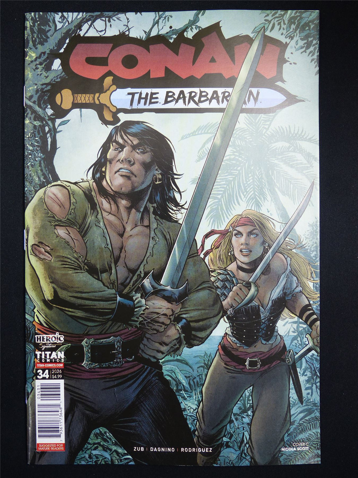 CONAN The Barbarian #34 Cvr C - Sep 2026 Titan Comic #43I