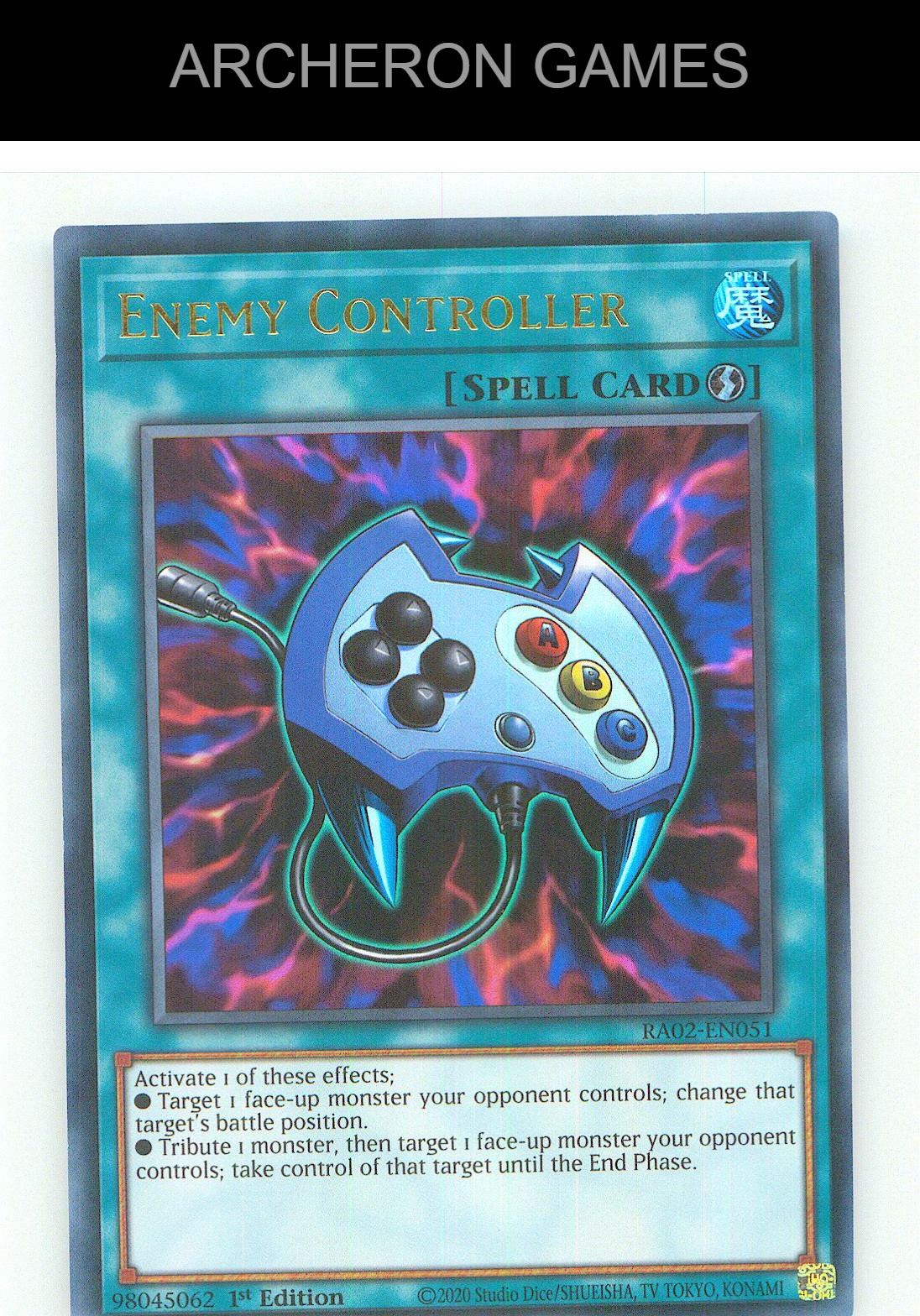 Enemy Controller (UR) Ultra Rare YUGIOH Card 1st Edition