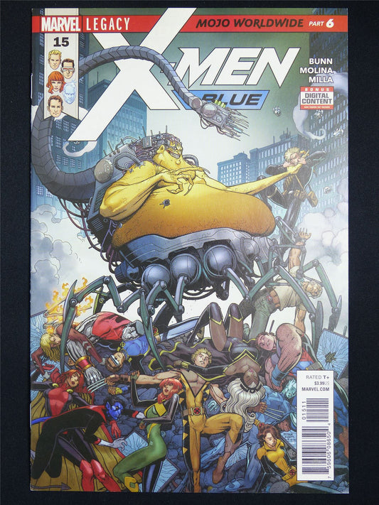 X-MEN: Blue #15 - Marvel Comic #5XS