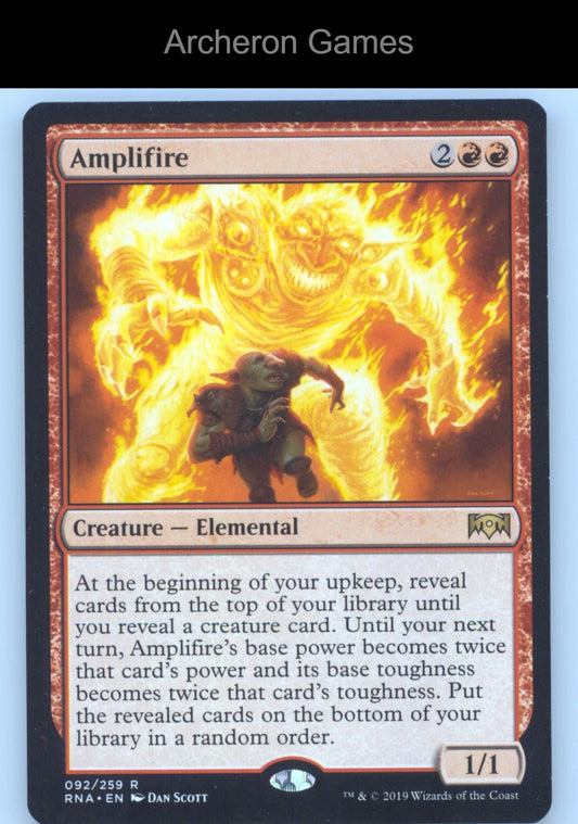 Amplifire 92 R MTG Card Ravnica Allegiance