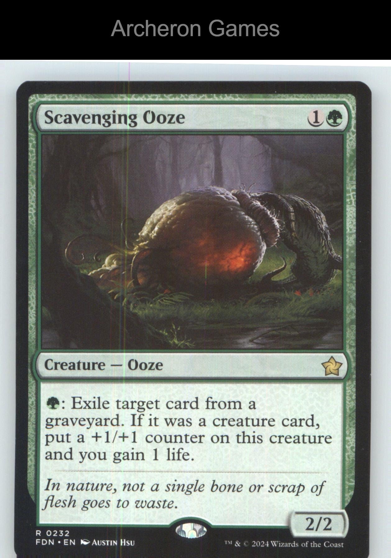 Scavenging Ooze FDN 232 R MTG Card NM/EX+