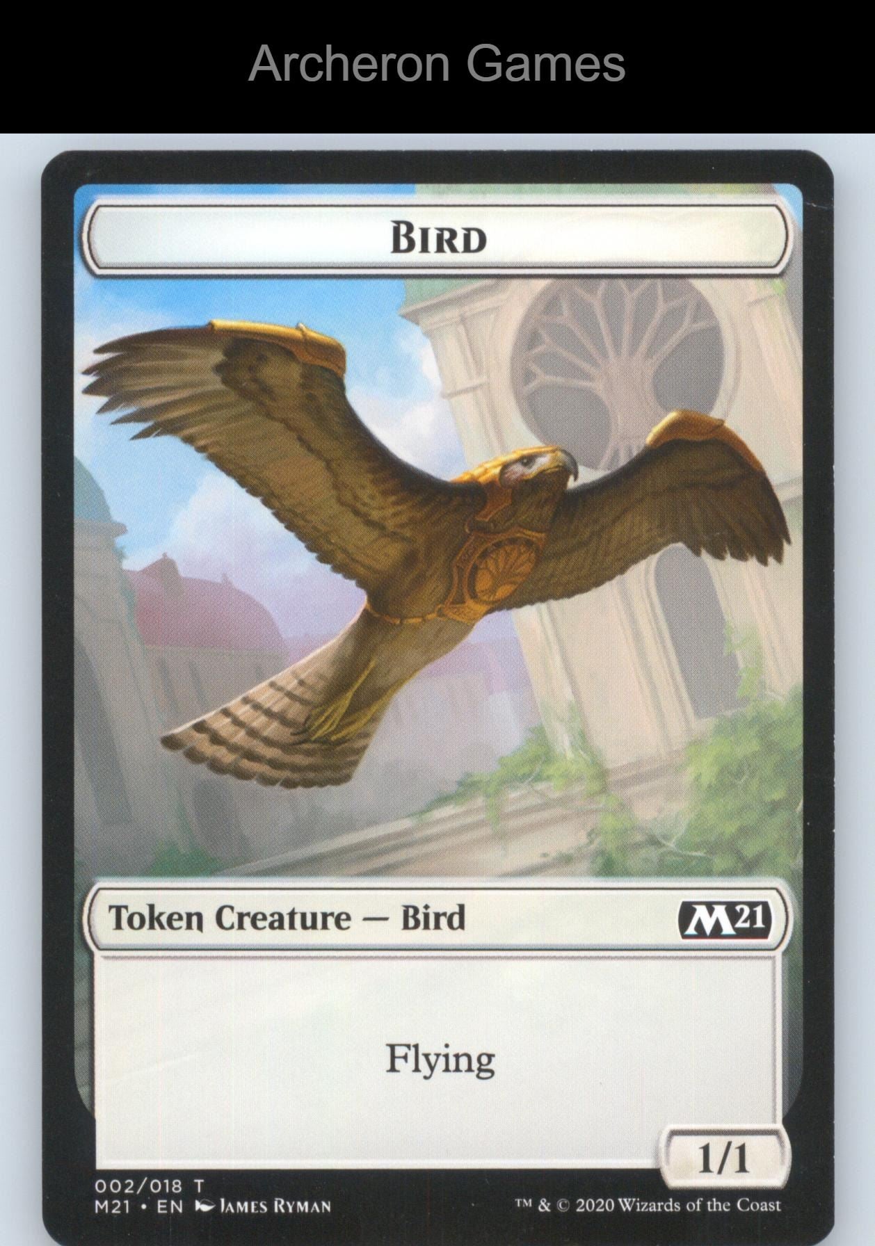 Bird Token 2 Token MTG Card Core Set 2021