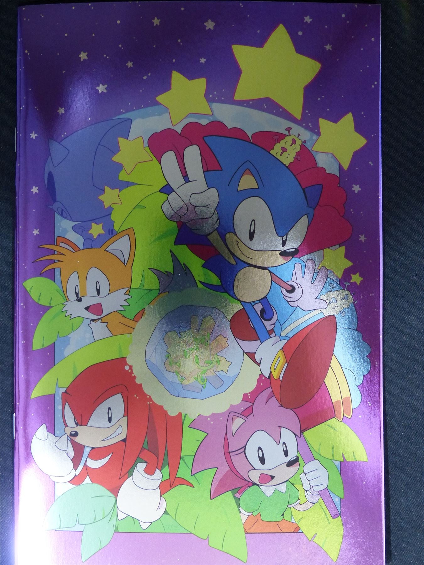 SONIC The Hedgehog: 35th Anniversary Special One-Shot Cvr C Foil - Jul 2026 ID Comics #20Y