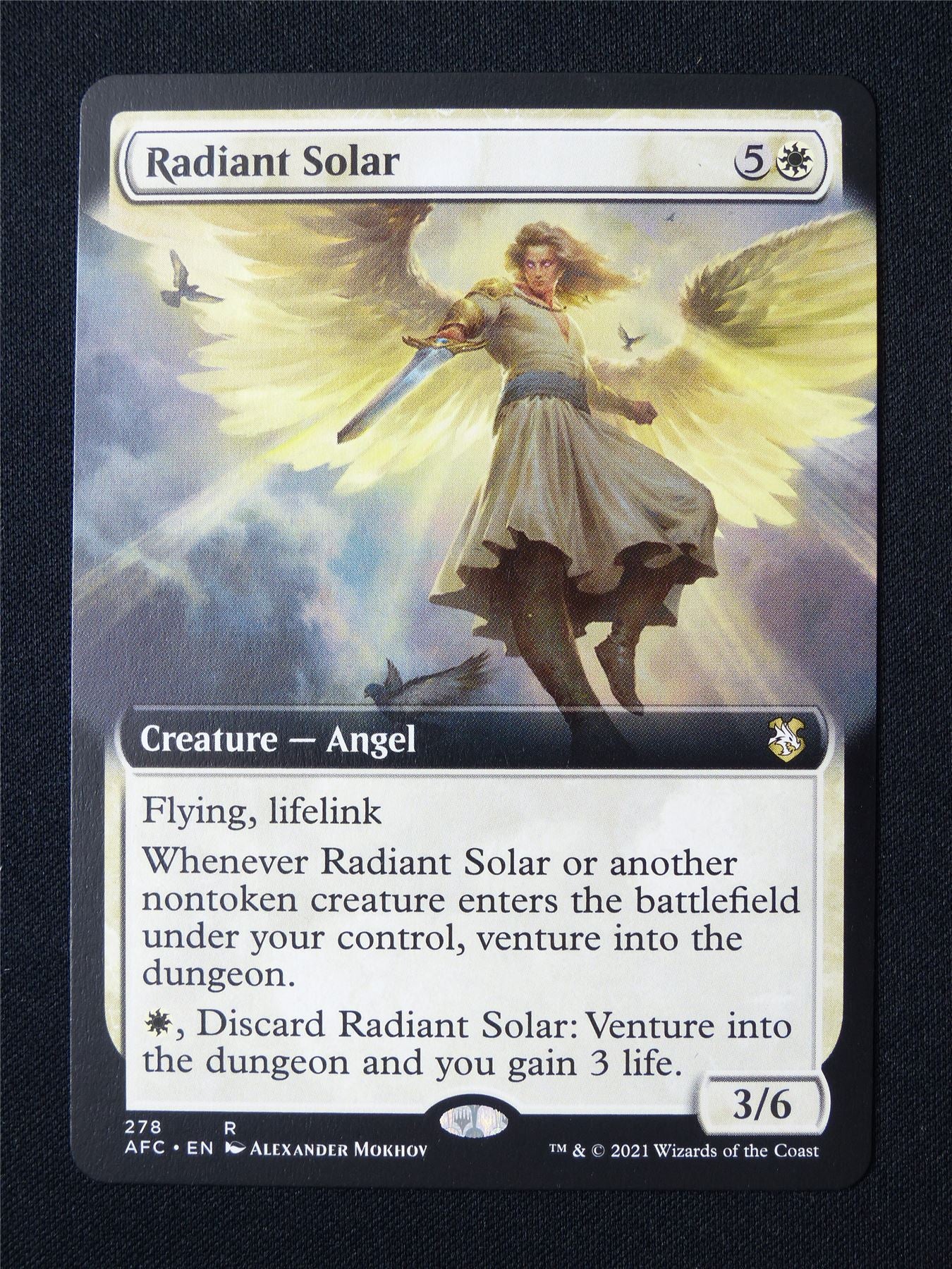 Radiant Solar Extended Art - AFC - Mtg Card #3E7